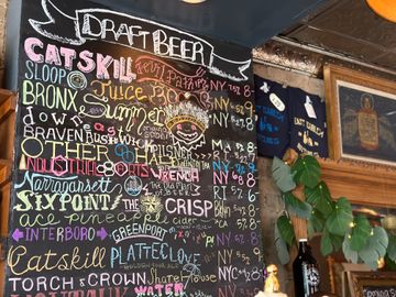 East Harlem Bottling Co beer chalkboard Bars Beer Bars Gastropubs East Harlem El Barrio