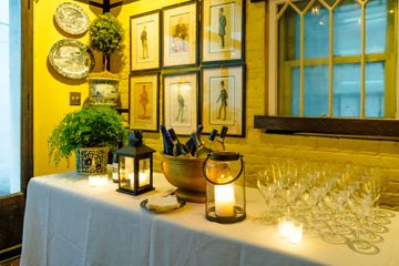 Interior Kings' Carriage House Tea Shops British Upper East Side Yorkville