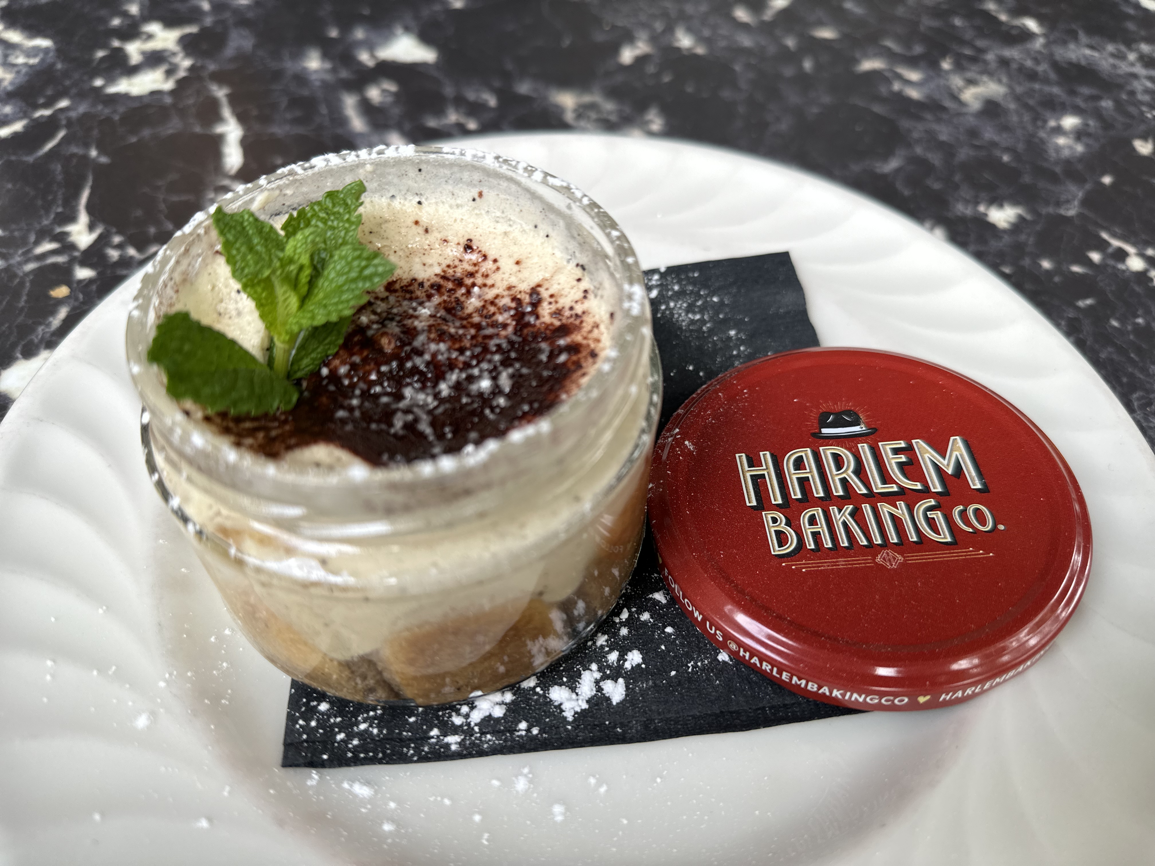 The pandemic got Charles thinking about how to transport his popular puddings — and VOILA... Harlem Baking Co.