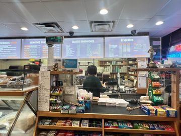 Interior of the Starlite Deli Delis Midtown West Times Square Theater District