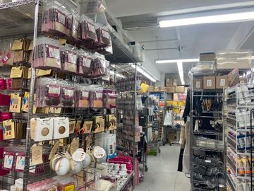 interior shot of Manhattan Wardrobe Supply Skin Care and Makeup Arts and Crafts Chelsea