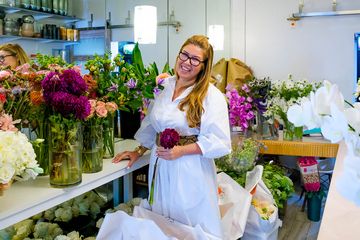 Lady Fleur owner Sibel Mermelstein Florists undefined