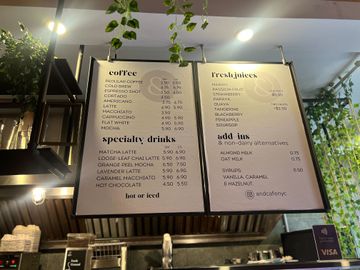 &cafe menu Coffee Shops Midtown East Turtle Bay