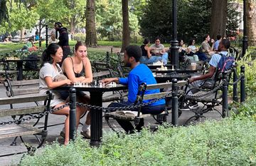 Washington Square Park Chess Parks Greenwich Village
