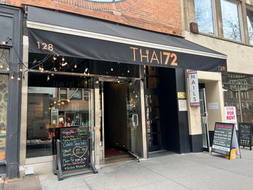 Thai 72 outside Thai Upper West Side