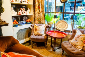 Seats at Kings' Carriage House Tea Shops British Upper East Side Yorkville