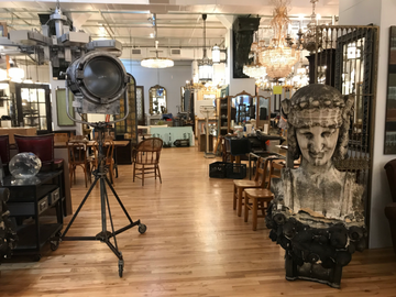 Olde Good Things interior Antiques Midtown West Hells Kitchen Times Square