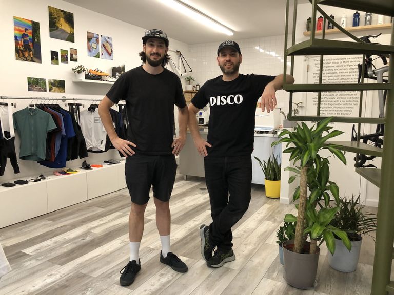 Rubber N Road owners in store Bike Shops Midtown West Hells Kitchen