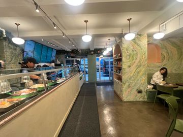 Interior of Green Symphony American Midtown West Times Square Theater District