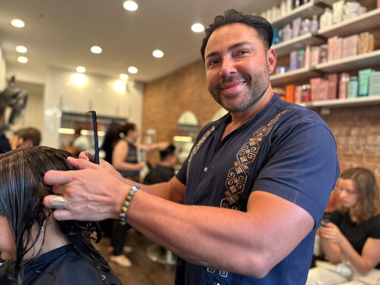 Calo Salon owner Carlos Hair Salons Hells Kitchen