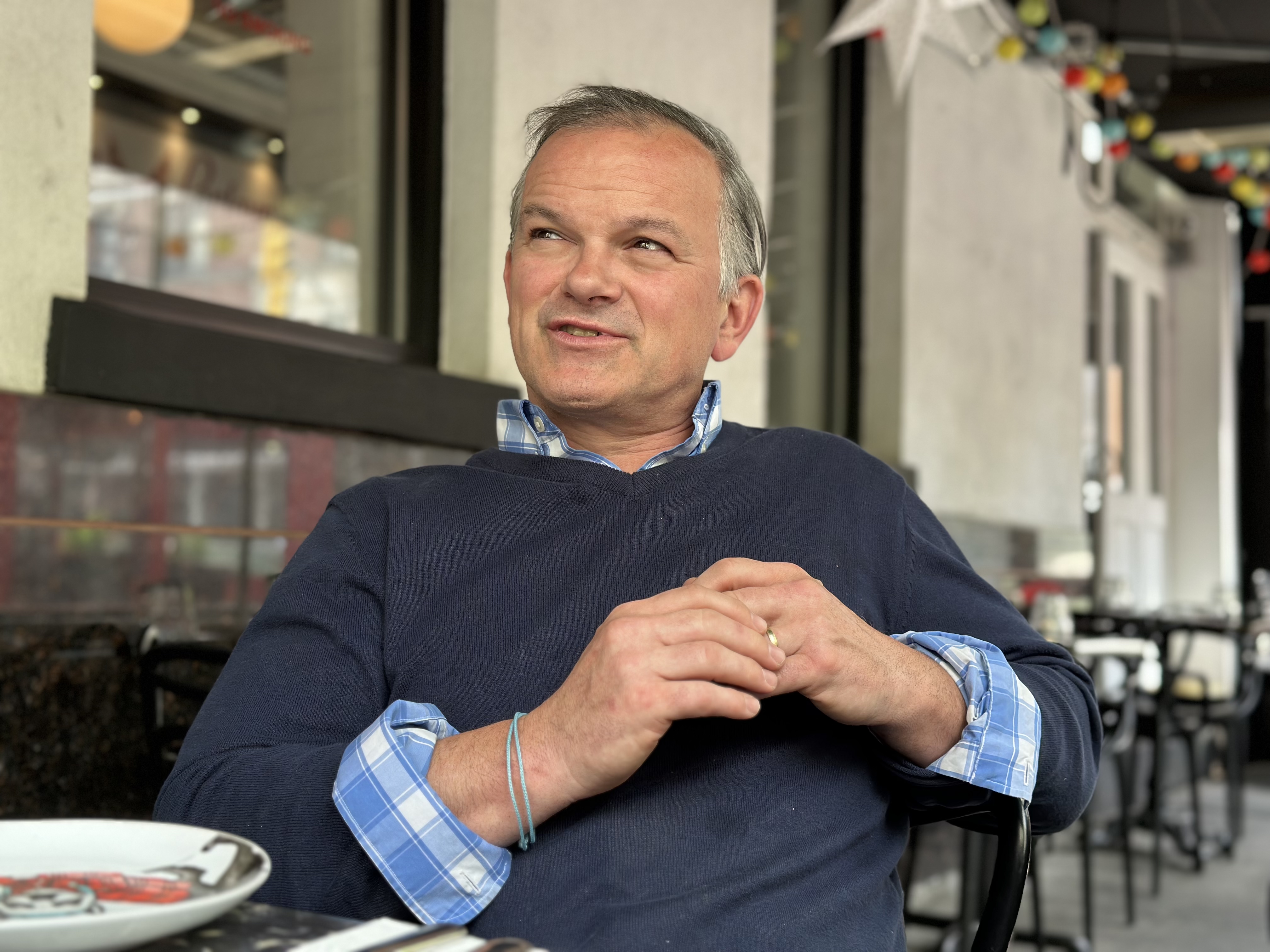 Lexington Pizza Parlour and Harlem Baking Company owner Charles Devigne.