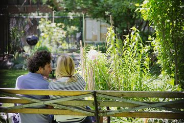 Clinton Community Garden 1 Gardens Hells Kitchen Midtown West