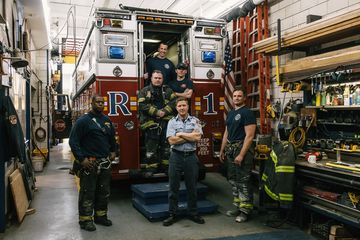 NYC Fire Department Rescue Company 1 5 Fire Stations Midtown West Hells Kitchen