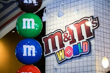 M & M's World Times Square 2 Chocolate Candy Sweets Gift Shops Midtown West Theater District Times Square