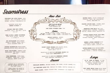 Seamstress 4 Bars American Uptown East Upper East Side