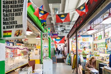 La Marqueta 1 Arts and Crafts Bakeries Market Place East Harlem El Barrio