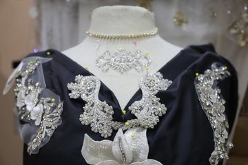 Sposabella Lace   Lost Gem 2020 14 Fabric Garment District Hudson Yards