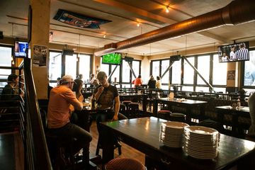 Beer Authority 15 Bars Beer Bars Brunch American Rooftop Bars Sports Bars Hudson Yards Times Square Garment District Hells Kitchen