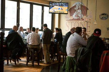 Beer Authority 17 Bars Beer Bars Brunch American Rooftop Bars Sports Bars Hudson Yards Times Square Garment District Hells Kitchen