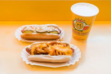 Papaya King 2 Hot Dogs Upper East Side