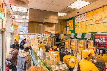 Papaya King 5 Hot Dogs Upper East Side