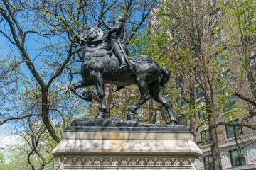 Joan of Arc Statue   Riverside Park 2 Plaques Statues Parks Historic Site Upper West Side