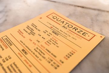 Quatorze Bis 11 French Uptown East Upper East Side