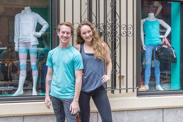 Ivivva New York City Showroom 12 Sneakers and Sportswear Yoga Childrens Clothing Upper West Side