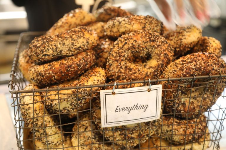Bo's Bagels 1 Bagels GrabGoLunch Harlem Morningside Heights