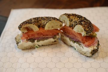 Bo's Bagels 7 Bagels GrabGoLunch Harlem Morningside Heights
