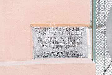Greater Hood Memorial AME Zion Church 1 Churches Harlem Central Harlem
