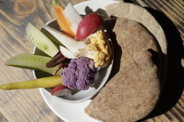 XYST 10 Vegetarian Mediterranean Flatiron