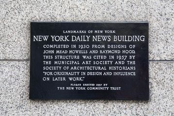 The News Building 3 Headquarters and Offices Historic Site Midtown Turtle Bay Midtown East