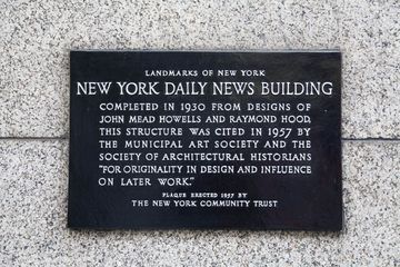 The News Building 3 Headquarters and Offices Historic Site Midtown Midtown East Turtle Bay