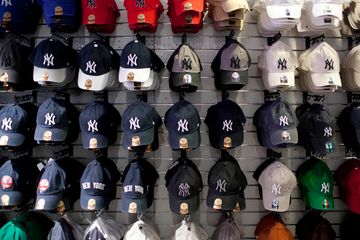 Yankees Clubhouse 5 Sneakers and Sportswear Souvenirs Garment District Midtown West Theater District Times Square