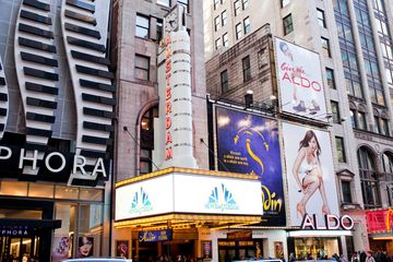 New Amsterdam Theatre 1 Theaters Garment District Midtown West Theater District Times Square