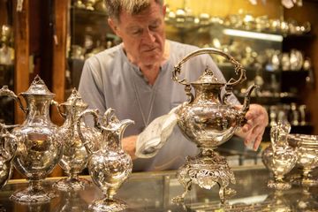 Jean's Silversmiths LOST GEM 3 China Glass Silver Restoration and Repairs Jewelry Midtown West