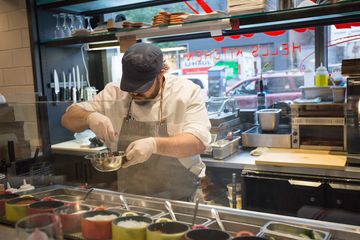 Gotham West Market 12 Bars Food Halls Kitchens Accessories Hells Kitchen Midtown West