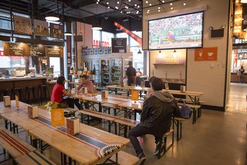 Gotham West Market 16 Bars Food Halls Kitchens Accessories Hells Kitchen Midtown West