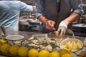 Gotham West Market 25 Bars Food Halls Kitchens Accessories Hells Kitchen Midtown West