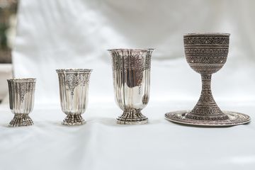 Michael Strauss Silversmiths 8 Religious Items China Glass Silver Judaica Uptown East Lenox Hill Upper East Side