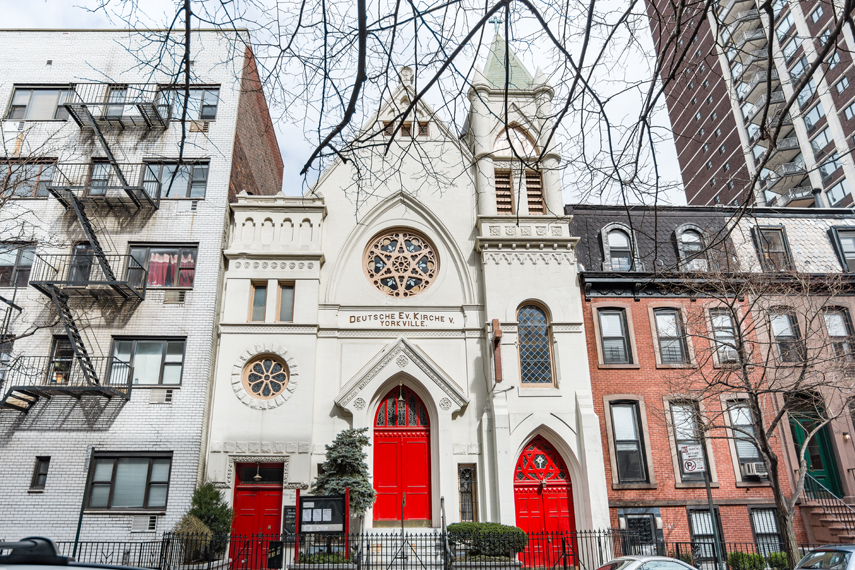 ★〈英文〉「German Talers　church and city」 The German Ev.-Luth. Church of St Paul Venue Rental in New York