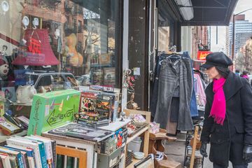 A M Two in One Shop 4 Collectibles Thrift Shops Midtown West Hells Kitchen Times Square