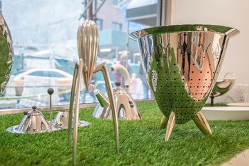 Alessi 3 China Glass Silver Kitchens Accessories Midtown East Midtown