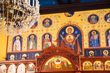 Orthodox Cathedral of the Holy Virgin Protection 3 Churches Historic Site East Village