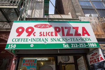 FDR 99 Cent Slice Pizza 1 Pizza Alphabet City East Village Loisaida