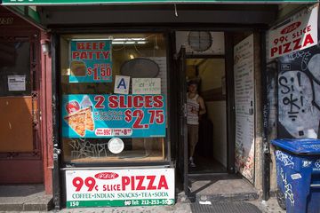 FDR 99 Cent Slice Pizza 2 Pizza Alphabet City East Village Loisaida