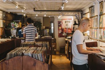 Good Records NYC 15 Record Shops Music and Instruments East Village