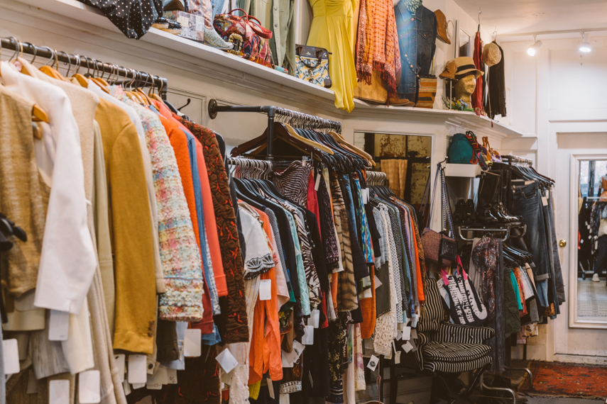 Vintage thrift outlet store