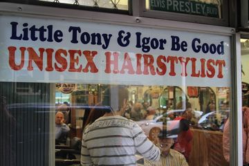 Little Tony & Igor Be Good Barbers 4 Barber Shops Greenwich Village